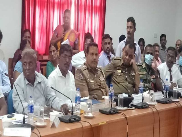 District Coordinating Committee Meeting held on 21.09.2020 at District Secretariat Vavuniya